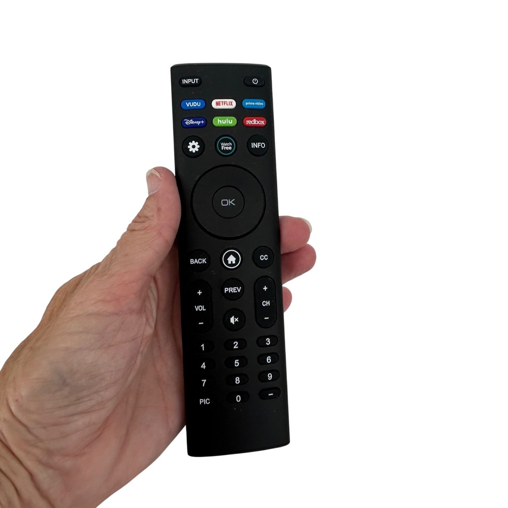 Vizio XRT140 Smart TV Remote Control Netflix Disney+ Hulu Vudu Prime Video